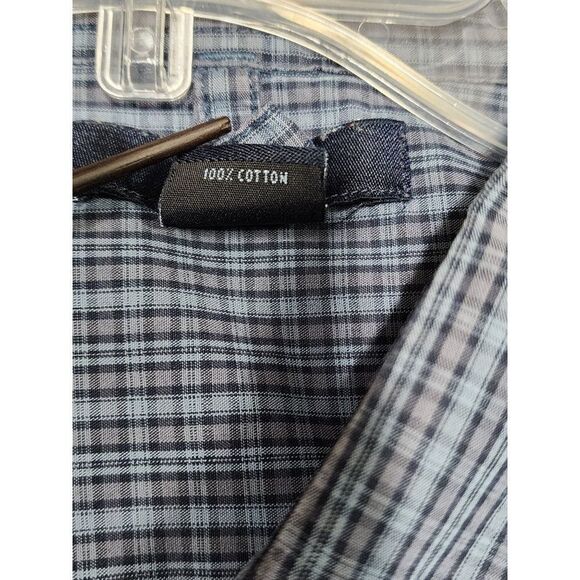 Gap XXL Button Down Blue Men's Long Sleeve Shirt - Picture 8 of 9